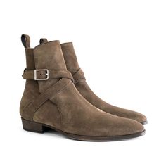 THE ALPACA KRIS JODHPUR BOOTS | ORO Los Angeles Botas Outfit, Chelsea Boots Men Outfit, Spectator Shoes, Boots Men Outfit, Strap Boots, Black Leather Chelsea Boots, Jodhpur Boots, Ankle Boots Men, High Ankle Boots