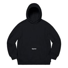 Supreme Polartec Hooded Sweatshirt 'Black White' SUP-FW20-314 Sporty Crew Neck Hoodie, Black Heavyweight Hooded Sweatshirt, Black Sporty Crew Hoodie, Sporty Black Crew Hoodie, Black Crew Hoodie For Winter, Heavyweight Long Sleeve Black Hoodie, Black Heavyweight Hoodie With Ribbed Cuffs, Sporty Outerwear With Adjustable Hood And Crew Neck, Heavyweight Black Hoodie With Double-lined Hood