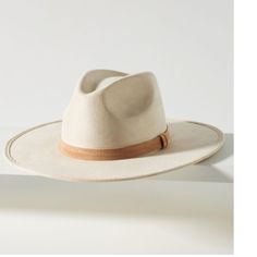 Founded In Los Angeles By Sisters Alejandra And Ilsse Nevarez, Asn Delivers A Collection Of Handcrafted Hats That Marry Leisure And Luxury With Modern Flair. Each Hat Is Masterfully Tailored And Shaped By Hand, Resulting In High Quality Pieces That Stand The Test Of Time. * Suede * Spot Clean * Imported Dimensions * 23.5" Crown; 3" Brim Casual Beige Felt Hat For Rodeo, Beige Felt Hat For Summer Rodeo, Classic Cream Felt Hat For Beach, Cream Felt Hat For Fall Beach Outings, Beige Wide Brim Felt Hat For Vacation, Beige Brimmed Felt Hat For Vacation, Bohemian Hat With Curved Brim For Everyday, Beige Felt Hat With Curved Brim For Vacation, Beige Flat Brim Felt Hat For Beach