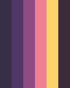 an image of the colors of purple, yellow and pink on a dark colored background