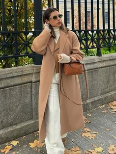 Mqtime Camel Chic Solid Lapel Trench Coats Jacket Elegant Commuting Full Sleeve Jackets Autumn Winter Female High Street Outerwear Long Coat Style, Solid Clothes, Coat Fashion, Trench Coats, Office Ladies, Outerwear Women, Picture Sizes, Long Coat, Full Sleeve