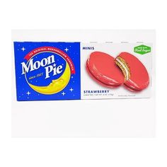 an unopened box of strawberry moon pies