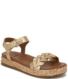 Women's Sandals | Dillard's Chic Wedge Sandals With Ankle Strap For Summer Outings, Chic Ankle Strap Wedge Sandals For Summer Outings, Spring Ankle Strap Sandals With Cushioned Footbed, Spring Sandals With Cushioned Footbed And Ankle Strap, Chic Gold Sandals With Woven Sole, Ankle Strap Sandals For Summer Outings In Spring, Ankle Strap Sandals For Summer Outings, Gold Ankle Strap Sandals With Woven Sole, Gold Sandals With Woven Sole And Ankle Strap