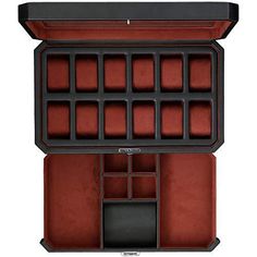 (eBay) Find many great new & used options and get the best deals for Watch Box with Valet Drawer for Men - 12 Slot Luxury Watch Case Display at the best online prices at eBay! Free shipping for many products! Mens Jewelry Box, Wood Watch Box, Mens Watch Box, Watch Display Case, Jewelry Display Organizer, Leather Watch Box, Watch Organizer, Watch Stand, Modern Watches