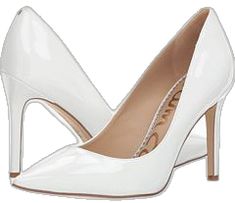 Spring Pumps With 4-inch Heel, Modern Fitted Heels For Spring, Spring Pointed Heels With Sculpted Heel, White Fitted Heels With Reinforced Heel, Spring Fitted Heels With 4-inch Heel, Fitted Spring Heels With 4-inch Heel, Formal Fitted Almond Toe Heels, Fitted High Heel Pumps With 4-inch Heel, Fitted White High Heel Court Shoes