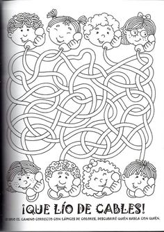 an adult coloring book with children's faces and the words, i love to be cables