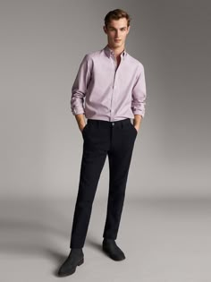 Casual Formal Outfit Men, Oxford Style, Mens Formal Outfits, Business Casual Attire For Men, Formal Dresses For Men, Oxford Shirt Men, Oxford Shirts