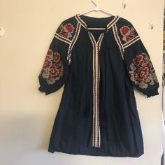 Reposhing This Item I Purchased From @Trangnguyen3698. Loved It, But Ready To Rotate For Something New. Questions? Leave A Comment Below! Long Sleeve Embroidered Folk Peasant Dress, Folk Style Long Sleeve Embroidered Peasant Dress, Casual Embroidered Cotton Boho Dress, Casual Cotton Boho Dress With Floral Embroidery, Casual Embroidered Dress With Hem Detail For Festivals, Casual Embroidered Dress For Festivals, Folk Style Dresses With Floral Embroidery For Festivals, Festival Multicolor Floral Embroidery Dress, Bohemian Cotton Dress With Embroidered Sleeves