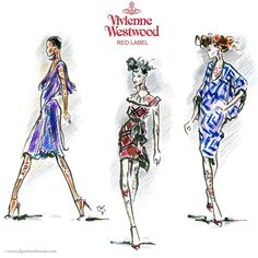 Diseños de moda de la diseñadora Vivienne Westwood Vivienne Westwood Designs, Vivienne Westwood Fashion, Fashion Dream Job, Vivienne Westwood Red, Conceptual Fashion, Fashion Design Sketchbook, Fashion Illustration Sketches, Dress Drawing