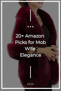 Discover over 20 Amazon picks curated especially for those seeking mob wife elegance. These stylish and sophisticated items will add a touch of glam to your wardrobe and home decor. From timeless fashion pieces to glamorous accessories, find everything you need to channel your inner mob wife. Whether you're a fan of classic mafia movies or simply love the lavish aesthetic, these Amazon finds are sure to inspire your femme fatale style. Shop now and embrace the charm and allure of mob wife elegan Lavish Aesthetic, Mafia Movies, Timeless Fashion Pieces, Fashion Pieces