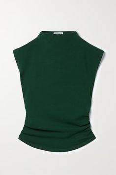 Reformation Clothing, Sleeveless Tops, Diy Couture, Mode Inspiration, Everyday Outfits, Forest Green