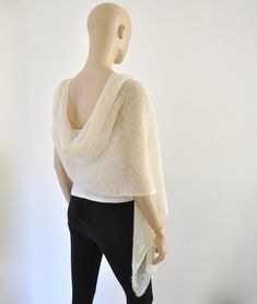 Elegant Handmade Mohair Shawl, Handmade Elegant Mohair Shawl, Elegant Knitted Shawl Scarf, Elegant Hand Knitted Alpaca Shawl, Hand Knitted Alpaca Shawl, Elegant Alpaca Shawl One Size, Wedding Scarf, Bridal Cover Up, Bridal Shawl