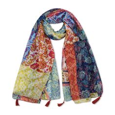 PRICES MAY VARY. Fashionable Accessory: Elevate your summer fashion with our soft lightweight cotton voile scarf, featuring a boho-inspired floral print for a trendy look. Versatile Style: Versatile and stylish, this scarf can be worn as a scarf, shawl, or wrap, allowing you to create various fashion-forward outfits. Luxurious Feel: Crafted from breathable cotton voile, this scarf is perfect for summer and beach outings, keeping you cool and comfortable. Great Size: (70"X35")With its long length Boho Scarves, Fashion Forward Outfits, Boho Scarf, Boho Scarfs, Fashion Scarves, Tassel Scarf, Scarf For Women, Lightweight Scarf, Personal Taste