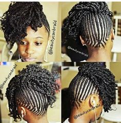 Love it Natural Hair Buns, Braids Black Hair, Hair Styles Perm, Creative Braids, Healthy Black Hair, Natural Healthy Hair, Keep Hair Healthy