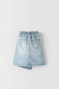 DENIM WRAP MIDI SKIRT | ZARA United States Mom Fit Jeans, Wrap Midi Skirt, Midi Denim, Denim Midi Skirt, Jogger Jeans, Zara United States, Fit Jeans, Jeans Fit, Netherlands