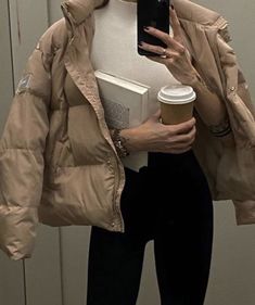 40s Mode, Fall Fits, Winter Fits, Beige Aesthetic, A Cup Of Coffee, 가을 패션