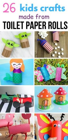 toilet paper roll crafts for kids to make