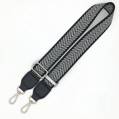 "This listing is for one piece of strap. Length adjustable range: 33\" - 53\" (85cm - 135cm) Width of strap: 1.5\" (3.8cm) Color of hardware shown in the pictures is silver. If you need to make a change, please let me know. I ship from China. You will get a tracking number after purchase. For most international buyers, regular shipping takes 3~4 weeks. Expedited shipping is available, but some extra postage may be needed. Any question, please feel free to leave a message." Business Black Shoulder Bag With Logo Strap, Black Crossbody Shoulder Strap For Daily Use, Trendy Black Rectangular Shoulder Strap, Black Crossbody Shoulder Strap With Logo, Black Long Strap Shoulder For Travel, Adjustable Black Crossbody Shoulder Strap, Black Adjustable Shoulder Strap For Travel, Trendy Black Shoulder Strap With Adjustable Straps, Black Logo Shoulder Strap For Everyday Use