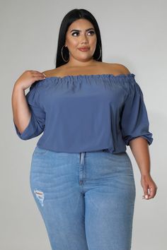 Stretch Off-shoulder Tops With Elastic Shoulders, Casual Stretch Blouse With Elastic Shoulders, Solid Color Stretch Cold Shoulder Tops, Stretch Cold Shoulder Top, Long Skirt Jeans, Red Dress Casual, Bodysuit And Skirt, Special Event Dresses, No Closure