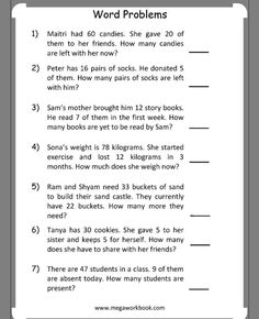 the worksheet for word problems is shown in black and white, with an image of