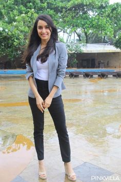 Ananya Pandey, Business Professional Outfits, Office Wardrobe, Bollywood Hairstyles, Western Wear Outfits, Casual Indian Fashion, Stylish Fall Outfits, On A Rainy Day