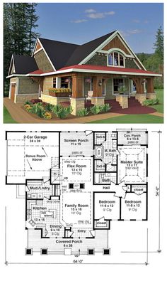 two story house plans with an open floor plan