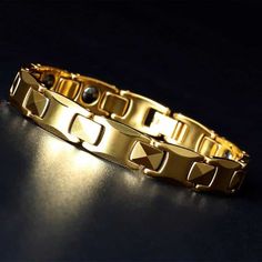 Item Type: Bracelets Gender: Men Bracelets Type: Link Metals Type: Tungsten Steel Width: 10 mm / 0.39 inch Size: S 19 cm / 7.48 inch, M 20 cm / 7.87 inch Package Includes: 1 x Bracelet Gold Elegant Wristband With Bracelet Strap, Adjustable Gold Bracelet Wristband, Adjustable Gold Wristband Bracelet, Gold Metal Bracelet Wristband, Gold Metal Wristband Bracelet, Modern Gold Wristband Bracelet, Magnetic Metal Bracelet Jewelry, Adjustable Gold Stainless Steel Bracelet, Elegant Gold Magnetic Bracelets