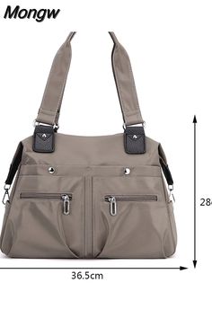 an image of a woman's handbag measurements