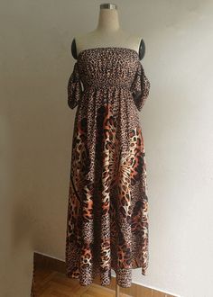 Boho Off The Shoulder Leopard Print Exra Large Hem Cinch Dress Vestidos Butterfly SleeveFabric: PolyesterSize & Fit: Fit: This garment fits true to size.Length: Size L measures 46.02"from shoulder to hemBust: Great for any cup size. Waist: Loose Fit. Comfortable room throughout midsection.Hip: Loose Fit - room for hips. Hand Wash Cold. Party Dresses Women, Long Sundress, Butterfly Sleeve, Wide Leg Linen Pants, Butterfly Sleeves, Dresses Women, Party Dresses For Women, Party Dresses, Fashion Prints