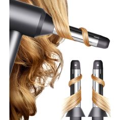 PRICES MAY VARY. 【Widely Compatible】The curling iron attachments are designed for Dyson hair dryers, including HD01, HD02, HD03, HD04, HD07, HD08. The set includes 2 attachments for dual-direction styling. 【Automatic Curling Technology】Utilizes the airflow from the blow dryer for automatic curling. Save time and achieve professional-looking curls with an effortless styling experience. 【Fast Heating, Superior Results】 The outer layer is made of high-quality metal material, ensuring faster heating Curling Wands, Supersonic Hair Dryer, Dyson Hair, Dyson Hair Dryer, Dyson Supersonic, Hair Curl, Iron Tools, Hair Waver, Hair Curling