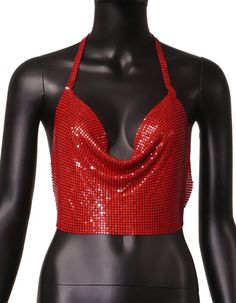 Metal halter top. Size: Chest 16,54” Length 9,84” Weekend Concert Outfit, The Weekend Concert Outfit, The Weekend Concert, Grown Woman Era, Weekend Concert, Music Videos Ideas, Minimalist Girl, Going Out Clothes, Leather Leggings Fashion