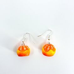 Orange Earrings - Polychrome Goods 🍊 Orange Earrings, Best Fruits, Vintage Candles, Saved Items, Fruits And Veggies, Fashion Earrings, Orange, Floral