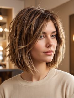 45 Undercut Bob Haircut [Easy to Achieve] – Scan to Talk Angled Choppy Bob, Choppy Bob Hairstyles With Undercut, Undercut Long Bob, Razored Bob Haircut Choppy Layers, Choppy Bob Hairstyles For Thick Hair, Old Haircut, Bob With Undercut, Undercut Bob Haircut, Shaggy Lob