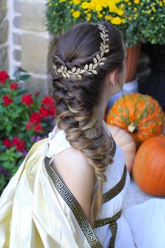 Greek Goddess Hairstyles, Greek Hair, Faux Braids, Inner Witch, Goddess Braids Hairstyles, Goddess Hairstyles, Halloween Hair, Cute Hairstyles For Short Hair