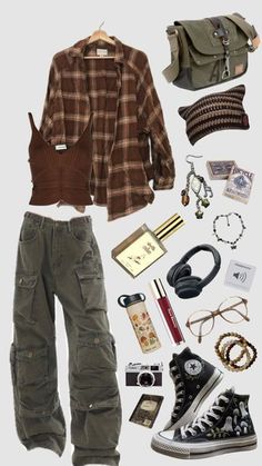 Old School Fashion, Tomboy Outfits, Tomboy Fashion, 가을 패션, School Fashion, Casual Style Outfits