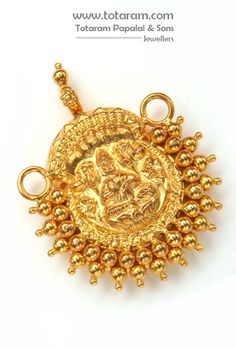 22 Karat Gold 'Lakshmi Nagaram' Pendant
   - 235-GP202 - in 8.000 Grams for USD $716.99. 
Made in India by Totaram Jewelers Online this product is in Gold - 22 Karat BIS Hallmark 916 KDM Gold  & is an excellent gift for Adult - Women. Ships fully insured with secured guaranteed delivery for free with your order over $250 from New Jersey USA & comes with 30 days exchange policy. Nagaram Pendant, Lockets Gold Indian, Lakshmi Gold Necklace, Laxmi Devi Lockets Gold, Lakshmi Kasula Earrings, Indian Coin Jewellery Lakshmi Necklace, Lakshmi Pendent Gold, Lakshmi Pendant, Gold Jewelry Prom