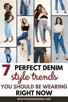 2023 Jeans Trends Women, Once Upon A Time Prom, Classy Parisian Style, Denim Mini Skirt Outfit, Fashion Advice Woman, Florida High School, The Best Jeans, Back To School Fashion, Yoga Pictures