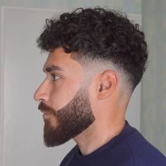 Mens Hairstyles 2023, Curly Hair And Beard, Fortnite Zombie, Male Haircuts Curly