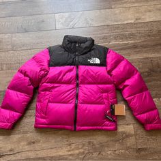 Brand New With Tag 85% Down 15% Waterfowl Feathers The North Face Puffer Outerwear For Outdoor, The North Face Puffer Jacket For Winter Sports, Pink Puffer Jacket For Winter Outdoor Activities, Pink Winter Puffer Jacket For Outdoor Activities, Pink Winter Outerwear For Outdoor Activities, The North Face Puffer Jacket For Hiking, Pink Puffer Outerwear For Outdoor, Pink Puffer Jacket For Outdoor Activities, The North Face Puffer Jacket For Fall Outdoor Activities