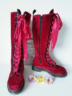 I have a selection of more than 500 pair of RARE, VINTAGE Dr Martens boots. Please visit my SHOP to check out my other DOCs. I will be listing new ones every day.  Let me know in case you have any questions Vintage Dr Martens, Goth Shoes, Dr Martens Boots, Large Eyes, Cute Boots, Doc Martens, Tall Boots, Dr. Martens Boots, Dr. Martens