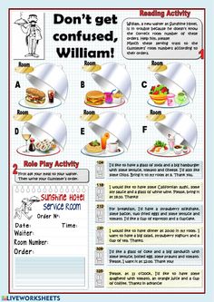 an image of the menu for a restaurant with instructions on how to order food from it