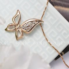 Love Butterflies? Get this customized Rose Gold Butterfly Pendant Necklace and transform your life like a Butterfly today. Pendant Size: 2.6cm*2.0cm Length: 42cm+6cmMetals Type: Tin Alloy Material: Crystal Chain Type: Link Chain Get 50% Off this Premium Rose Gold Butterfly Pendant Necklace today! Just Pay A Small One Time Shipping Fee. Just click the “Add to Cart” button above! We have very limited stock; they will go soon! Note: Please allow 2-4 weeks for delivery. Rose Gold Butterfly Jewelry For Gifts, Rose Gold Butterfly Jewelry Gift, Butterfly Shaped Rose Gold Jewelry For Gifts, Butterfly Shaped Rose Gold Jewelry Gift, Rose Gold Jewelry With Butterfly Charm As Gift, Rose Gold Butterfly Charm Jewelry As Gift, Rose Gold Butterfly Pendant Necklace, Dainty Rose Gold Butterfly Necklace Gift, Rose Gold Dainty Butterfly Necklace For Gift