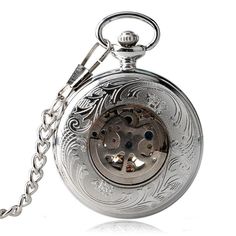 A finely decorated Steampunk pocket watch: dare a steampunk style that shines! Type: Pocket watch Movement : Mechanical Automatic (first winding by hand) Autonomy: 22 hours approximately (without movement) Diameter: 47 mm Thickness: about 15 mm Case materials: Stainless steel Window type: Acrylic Display dial: Analog Bevel function: Stationary Bevel material: Stainless steel Chain length: Approximately 30 cm Steampunk Pocket Watch, Pocket Watch Necklace, Mechanical Pocket Watch, Style Steampunk, Steampunk Style, Acrylic Display, Steampunk Fashion, Skeleton Watch, Watch Movement