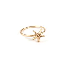 Solid Gold Starfish Ring, Gold Star of Sea Ring, Ocean Lover Gift Idea, Bridesmaid Gift for Summer Wedding, Sea Life, Island Lover Gift, 14K ✏About this ring There is no better choice for those who love summer and sea than the solid gold starfish ring! Children always dream of finding a starfish in the sea.. And if they do, they keep it carefully with their summer memories. That's their own summer treasure. The starfish ring will remind you of you childhood, when you were wandering along the bea Ocean Rings, Sea Ring, Sea Rings, Starfish Ring, Ocean Ring, Ocean Lover, Gold Star, Beautiful Gift Boxes, Ring Gold