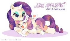 a drawing of a pony laying on its back with the caption like appleie