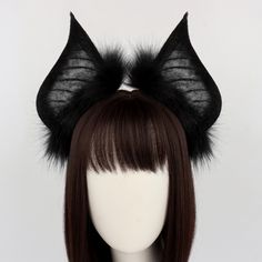 Material: Simulation fox fur Occasions of use: Holiday parties/stage performances/COSPLAY, etc. Bat Cosplay, Animal Ears Headband, Bat Ears, Bat Animal, Bat Costume, Ears Headband, Carnival Party, Animal Ears, Ear Headbands