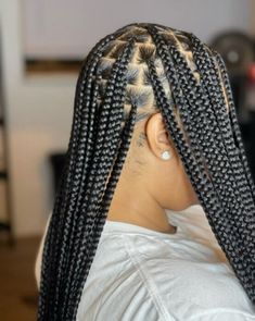 Knotless Braids Hairstyles, New Braided Hairstyles, Hot Hairstyles, Hair Updos Tutorials, Hair Business, Braided Cornrow Hairstyles, Hot Hair Styles, Knotless Braids, Hair Routine