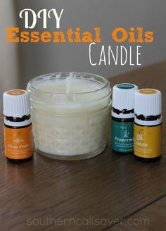 diy essential oils for candles