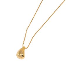 The sterling silver plated gold teardrop pendant necklace is a beautifully balanced accessory that adds elegance to any outfit. The teardrop pendant, crafted from sterling silver and plated with gold, hangs from a dainty adjustable chain. Its versatile design allows you to wear it on a sweater, shirt or with formal attire. The combination of silver and gold plating gives it a timeless appeal, making it a perfect choice for any occasion. Remove your necklace before coming into contact with substa Elegant Gold Plated Teardrop Necklace, Gold Plated Teardrop Necklace, Tarnish Resistant, Gold Sterling Silver Drop Necklace With Clavicle Chain, Gold-plated Drop Pendant Necklace With Clavicle Chain, Gold Plated Teardrop Pearl Pendant Necklace, Gold Plated Drop Necklace With Clavicle Chain Pendant, Gold Plated Teardrop Pendant Clavicle Necklace, Gold Plated Clavicle Chain Necklace With Teardrop Pendant, Gold Plated Drop Necklace With Clavicle Chain