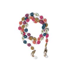 Say goodbye to misplaced sunglasses with the Amanda Multi Color Flowers Beaded Eyeglass Chain in Rainbow. Embrace the flower power and vibrant hues that make this eyeglass chain a stylish and functional accessory. Perfect for keeping your sunnies secure and adding a pop of color to your vacation-ready look. --DETAILS-- Sequin Bracelet, Beaded Eyeglass Chain, Sequin Accessories, Multi Color Flowers, Beaded Hat Bands, Vacation Jewelry, Petite Earrings, Stone Accessories, Multi Colored Flowers